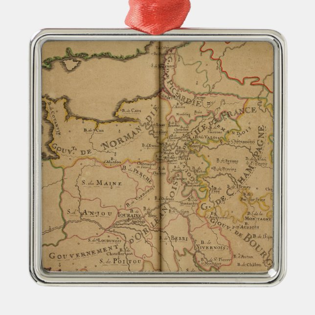 France 29 metal ornament (Front)
