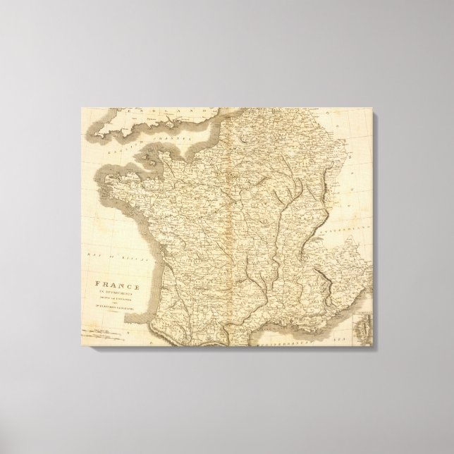 France 2 canvas print (Front)