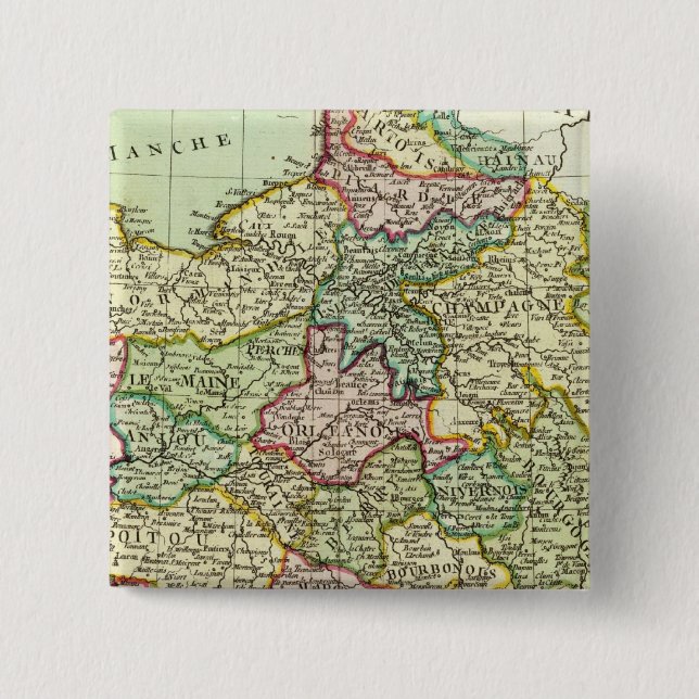 France 31 pinback button (Front)