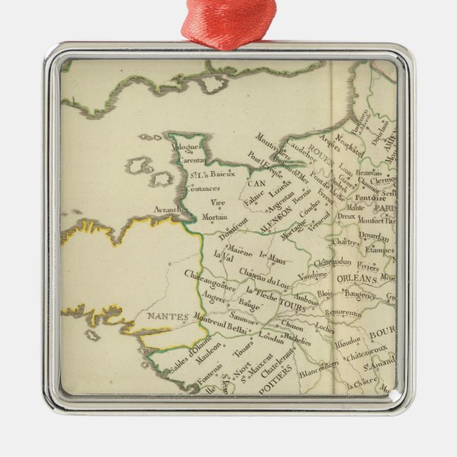 France 37 metal ornament (Front)
