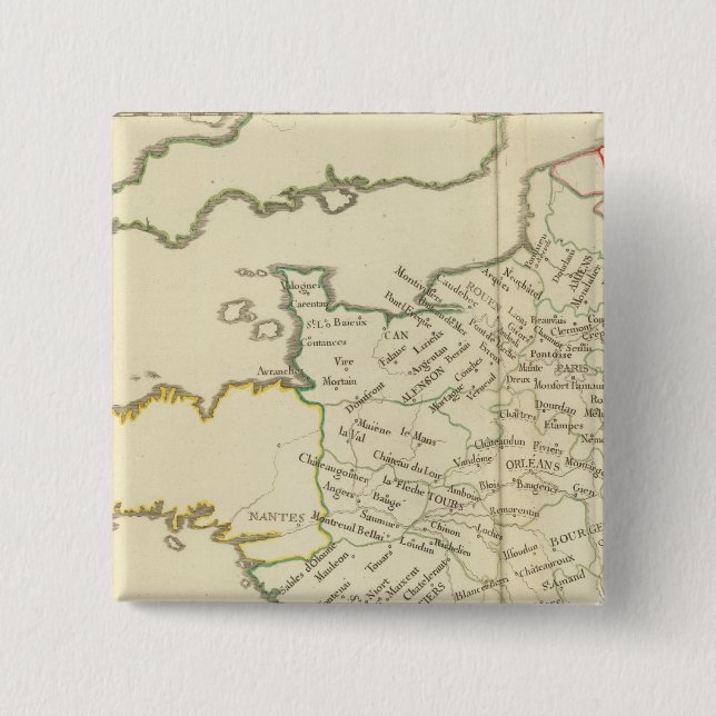 France 37 pinback button (Front)