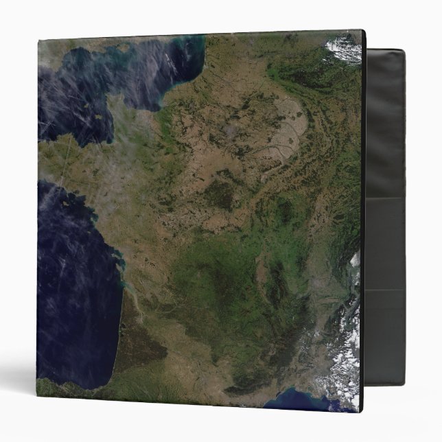 France 3 Ring Binder (Front/Inside)