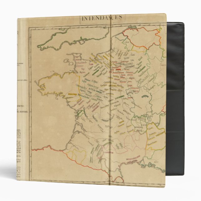 France 40 3 ring binder (Front/Inside)