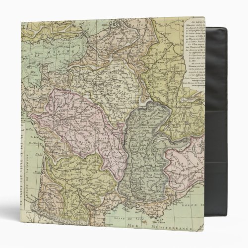 France 40 3 ring binder