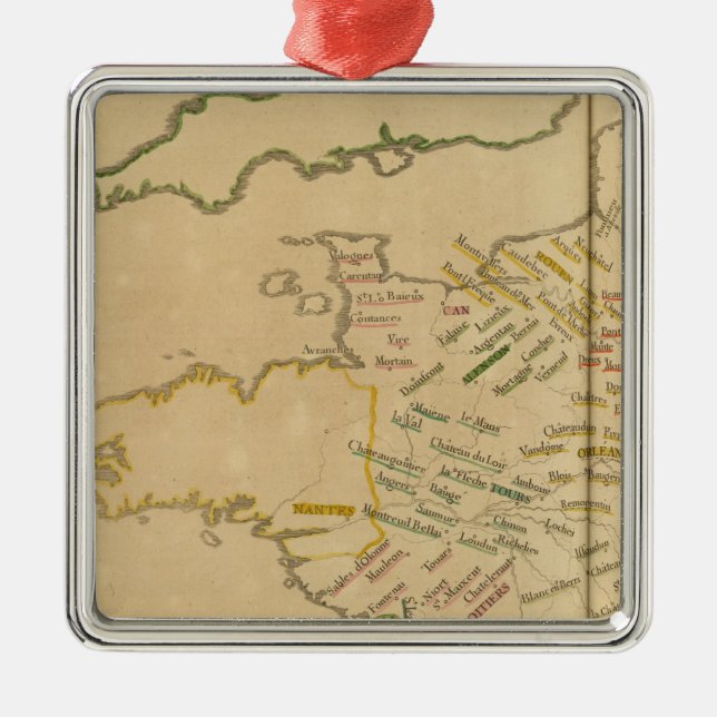 France 40 metal ornament (Front)