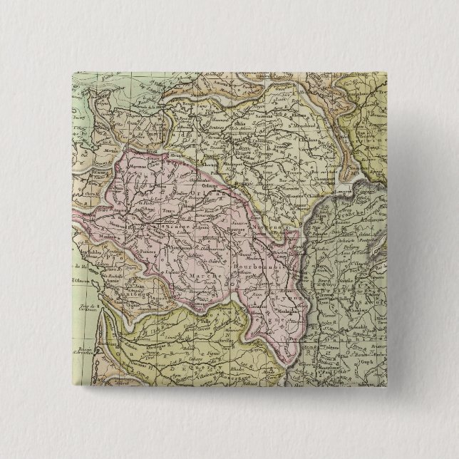 France 40 pinback button (Front)