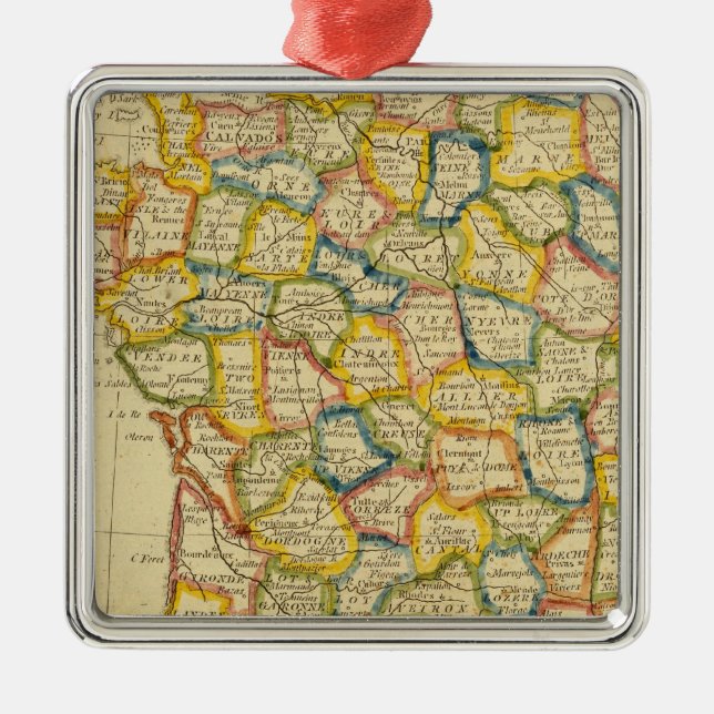 France 4 metal ornament (Front)