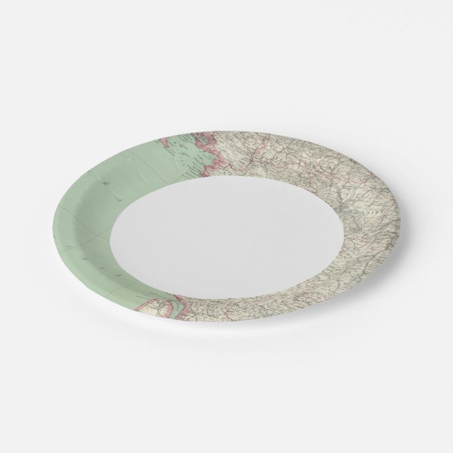 France 9 paper plates (Angled)