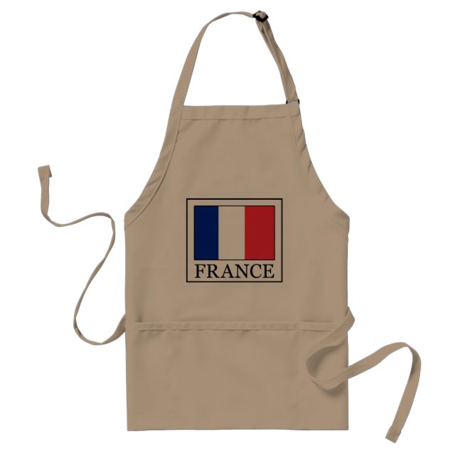 France Adult Apron (Front)
