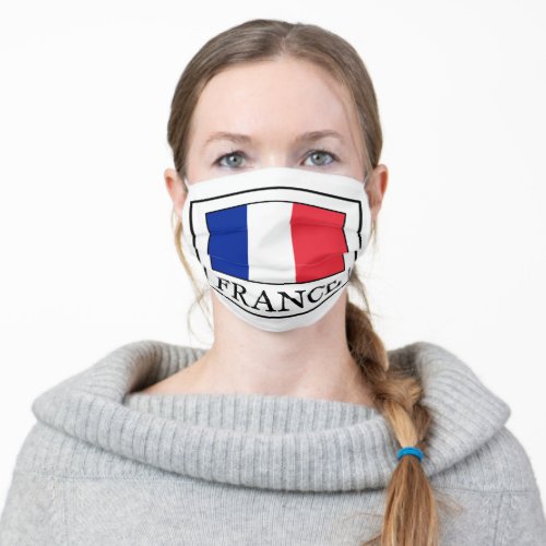 France Adult Cloth Face Mask