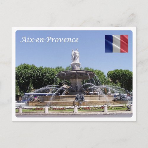 France _ Aix_en_Provence _ Postcard