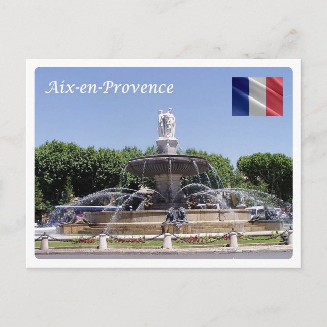 France - Aix-en-Provence - Postcard (Front)