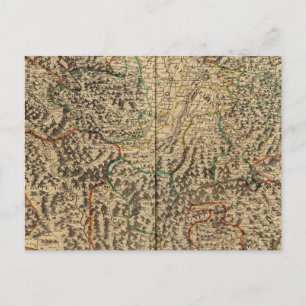 France and Italy Postcard