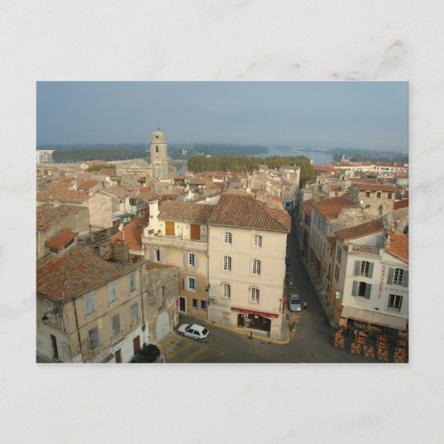 France, Arles, Provence, city view from Postcard (Front)