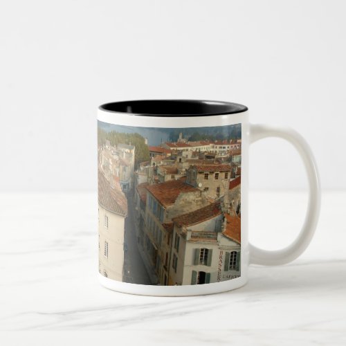 France Arles Provence city view from Two_Tone Coffee Mug