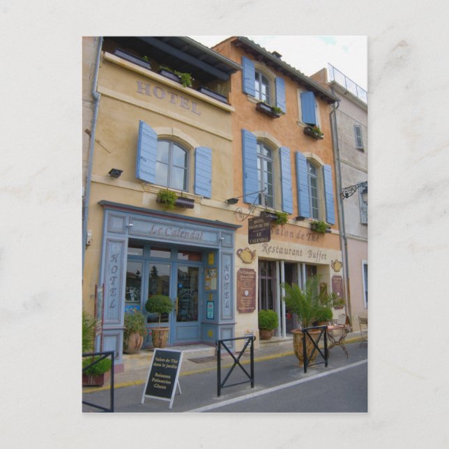 France, Arles, Provence, hotel and restaurant Postcard (Front)