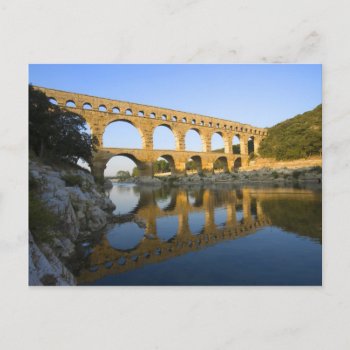 France  Avignon. The Pont Du Gard Roman Aqueduct Postcard by takemeaway at Zazzle