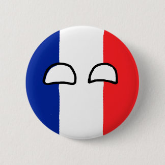 France Ball Pinback Button