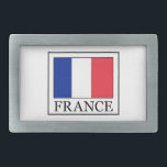 France Belt Buckle<br><div class="desc">France</div>