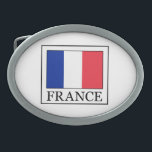 France Belt Buckle<br><div class="desc">France</div>