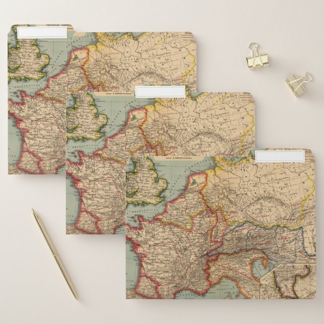 France, Britain, Germany File Folder (Set)