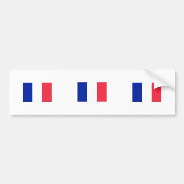 France Bumper Sticker (Front)