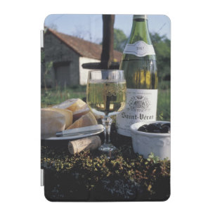 France, Burgundy, Chablis. Local wine and iPad Mini Cover