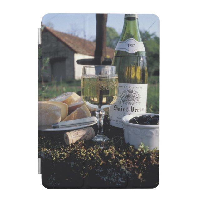 France, Burgundy, Chablis. Local wine and iPad Mini Cover (Front)