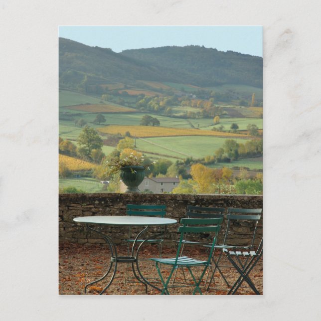 France, Burgundy, Maconnais region, Chateau de Postcard (Front)