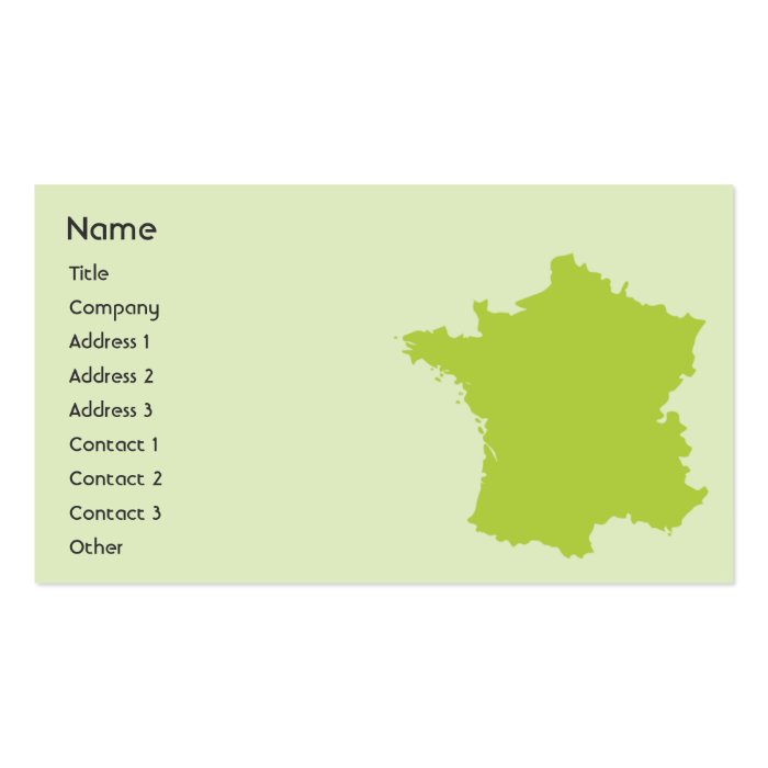 France   Business Business Card Templates