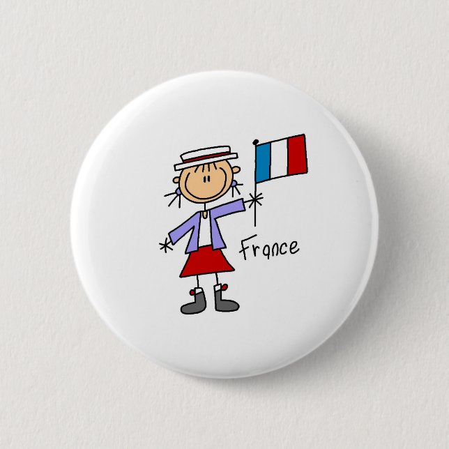 France Button (Front)