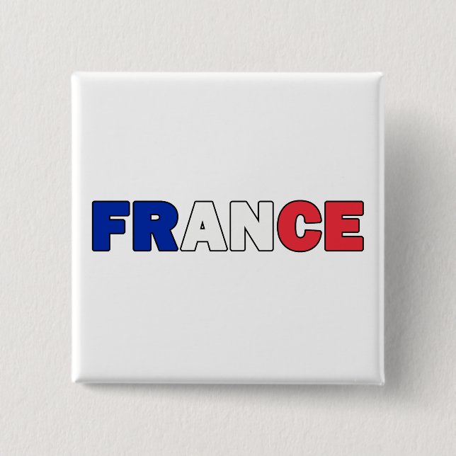 France Button (Front)