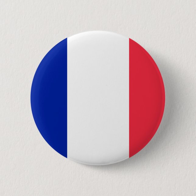 France_button#01 Pinback Button (Front)