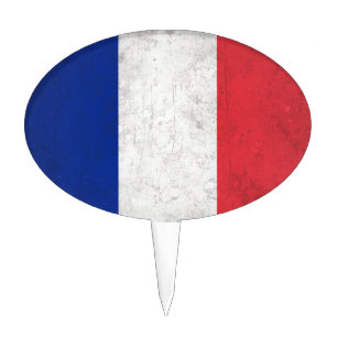France Cake Topper
