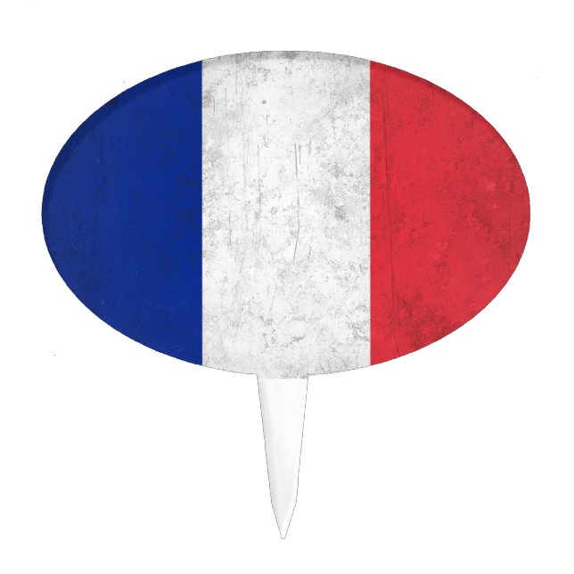 France Cake Topper (Front)