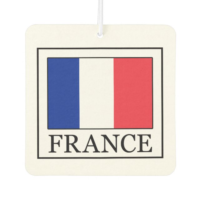 France Car Air Freshener (Front)