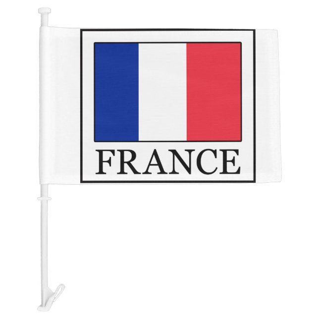 France Car Flag (Front)
