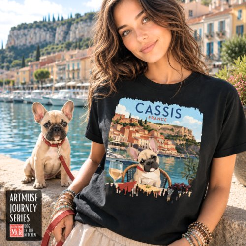 FRANCE • Cassis French Bulldog T-Shirt