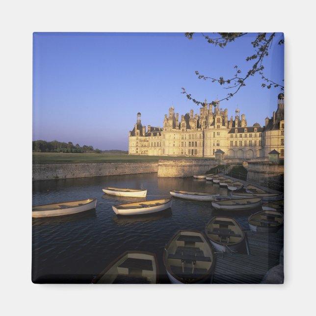 France, Centre, Loir et Cher, Chateau Chambord Magnet (Front)