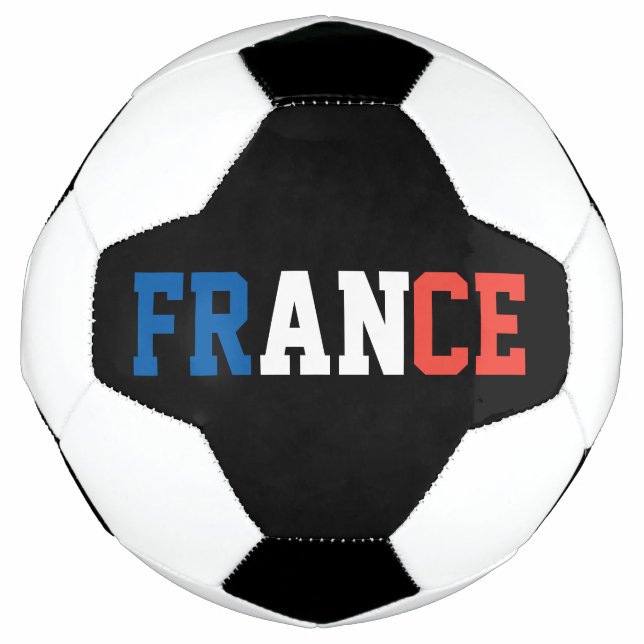 France Champion Soccer Ball French Flag Colors (Front)