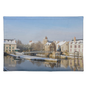 France City Cities Urban Skyline Buildings Placemat