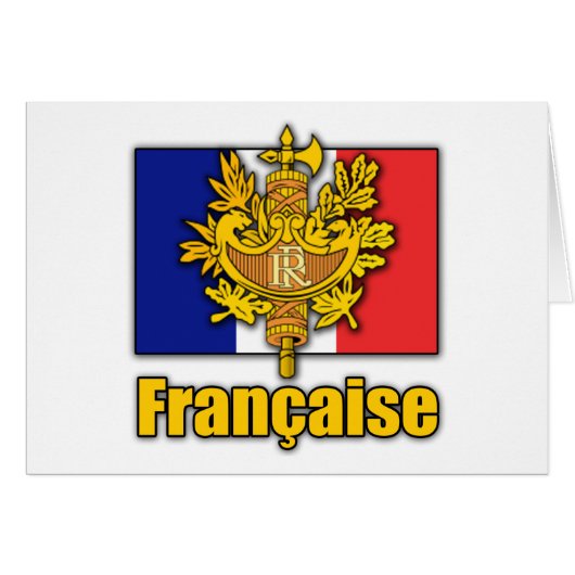 France Coat of Arms Cards (Front Horizontal)