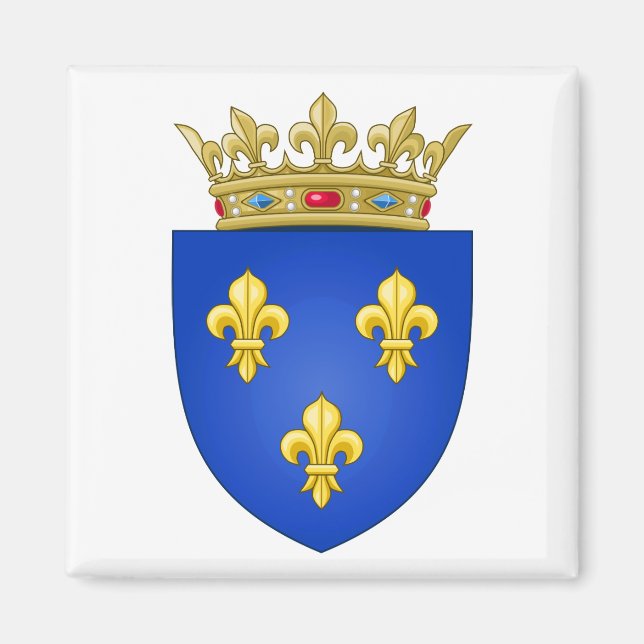 France Coat of Arms Magnet (Front)