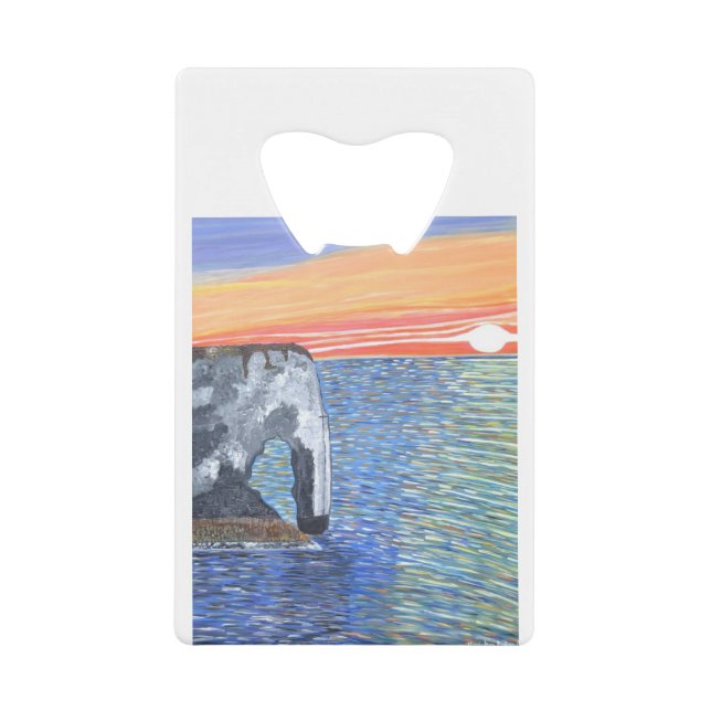 France Credit Card Bottle Opener (Front)