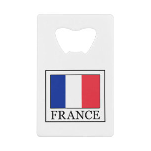 France Credit Card Bottle Opener