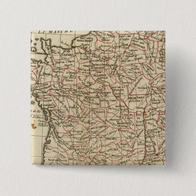 France, departemens button (Front)