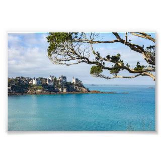 France - Dinard; Plage de l'Écluse Photo Print