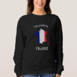 France Distressed Flag Chamonix Pride Sweatshirt