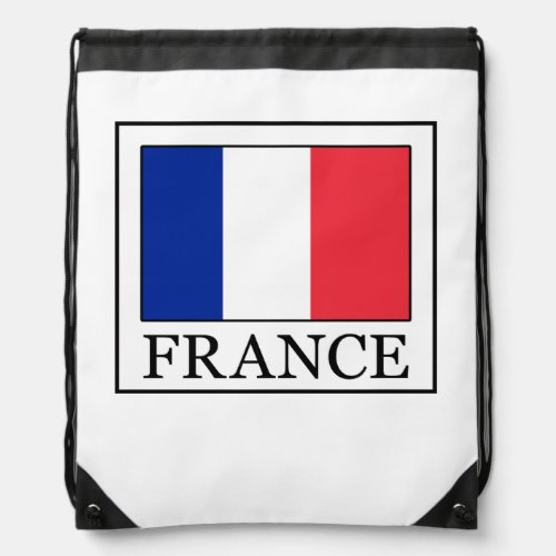 France Drawstring Bag
