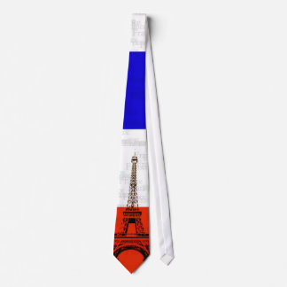 France Eiffel Tower Tie